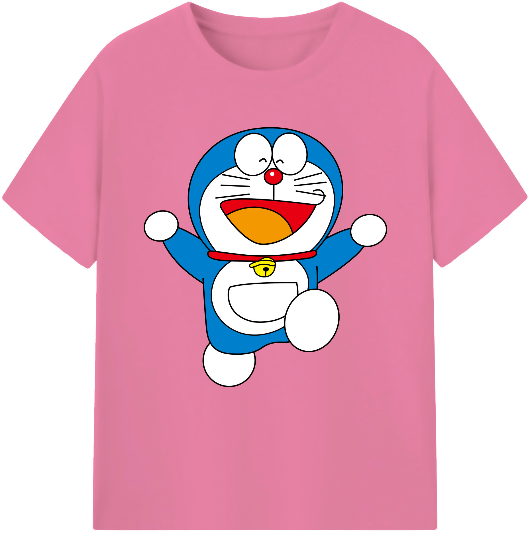 （画像用） ドラえもん Doraemon 綿100％半袖Tシャツ（フロントプリント）